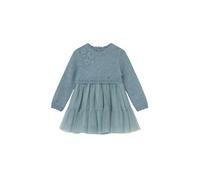 Mayoral Vestito Combinato Tricot per Bimba Blu b mez 24 Mesi (92cm)
