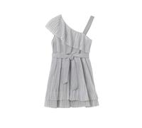 Mayoral Vestito Plissettato per Bambine e Ragazze Argento 18 Anni (167-172cm)