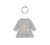 Mayoral Vestito Punto Jacquard per Bimba Grigio 18 Mesi (86cm)
