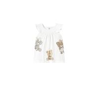 Mayoral Vestito Punto per Bimba Bianco 2-4 Mesi (65cm)