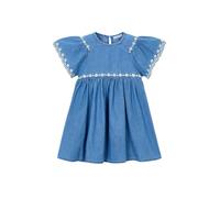 Mayoral Vestito Ricamato per Bambine e Ragazze Mezzo 7 Anni (122cm)