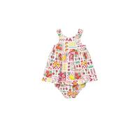 Mayoral Vestito Stampato con Coulotte per Bimba Ibiscus 24 Mesi (92cm)