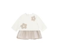 Mayoral Vestito Tricot tul per Bimba Ecrù 6-9 Mesi (75cm)