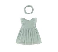 Mayoral Vestito tul con Cerchietto per Bimba Lago 36 Mesi (98cm)