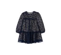 Mayoral Vestito Tulle Fantasia per Bambine e Ragazze Marino 8 Anni (128cm)