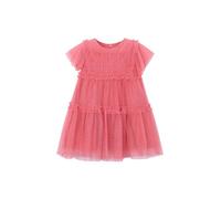 Mayoral Vestito Tulle Plumetis per Bambine e Ragazze Camelia 7 Anni (122cm)