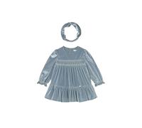 Mayoral Vestito Velluto Fascia capell per Bimba Blue Bell 18 Mesi (86cm)