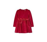 Mayoral Vestito Velluto per Bambine e Ragazze Rosso 9 Anni (134cm)