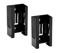 Mayouko 2 supporti magnetici per dispenser per guanti, supporto da parete per tessuti, guanti per smaltimento, salviette, accessori per carrello degli attrezzi, 3,6 kg, montaggio su una cassetta degli