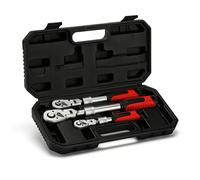 Mayouko Set di 3 chiavi a cricchetto con testa flessibile, attacco da 1/4" e 3/8" e 1/2", 72 denti, CR-V