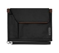 Mayplous Cartella per conferenze A5 Borsa organizer aziendale Custodia per il blocco note Caso del documento A5 Portfolio Organizer (Dolce rosa) (Mint Green)