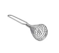 Mayplus Frusta a molla francese da 20,3 cm, in acciaio inox, frusta manuale per uova, frusta per uova, frullatore per mescolare panna, farina, per ristoranti e cucine