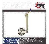Maypole 48mm HD Montaggio Ruota a Coste Corpo 500KG - Caravan Rimorchio Horsebox