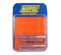 Maypole 533 - Ugelli Gas da 10,8 mm saldati, 2 Pezzi