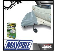 Maypole Copertura Attacco Traino Deluxe Rinforzata PVC - Grigio - MP925