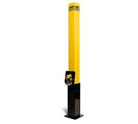 Maypole MP9731 - Palo dissuasore Rimovibile, Sistema di bloccaggio con Serratura