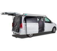 Mayr van zanzariera posteriore con cerniera per mercedes-benz classe v (dal 2014) / vito (dal 2014) per portellone posteriore rete elettrica rete a maglia fine
