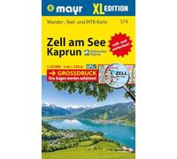 Mayr Wanderkarte Zell am See, Kaprun XL 1:25.000: Wander-, Rad- und Mountainbikekarte, extra grossdruck, reiß- und wetterfest: 574