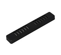 MAYREAY Umidificatore per sigari, umidificatore per sigari in plastica bar Humidor accessori portatili per casa e ufficio viaggi - nero