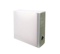 MayRecords Custodia per CD e DVD, può contenere fino a 24 dischi, portatile, per ufficio, casa, album, CD o DVD, verde (uno)