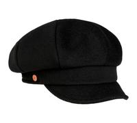MAYSER Berretto Newsboy Donna Berretti da Cappelli Invernali L (59-60 cm) - Nero