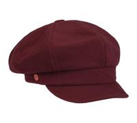 MAYSER Berretto Newsboy Donna Berretti da Cappelli Invernali S (55-56 cm) - Rosso Bordeaux