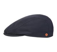 MAYSER Coppola Coolmax Sun Protect Soft Uomo - Made in The EU Berretto Estivo Piatto Berretti da con Visiera, Fodera Estate Primavera/Estate - 58 cm Blu