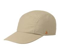 MAYSER Riccardo Sunblocker cap Donna/Uomo - Made in The EU Fitted Cappellino Sportivo Berretto Baseball Chiuso Dietro, con Visiera Estate Primavera/Estate - 58 cm Beige