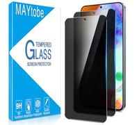 MAYtobe 2 pellicole protettive frangivista per Samsung Galaxy S25 FE 5G, copertura completa, anti-spy, durezza 9H, anti-graffio