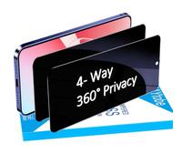 MAYtobe Confezione da 2 pellicole protettive per lo schermo della privacy per Samsung Galaxy S25 5G, in vetro temperato a 360 gradi su 4 lati, anti spia, antigraffio, sensibile al tocco, senza bolle