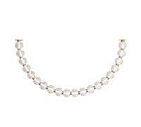 Maytoni Plafoniera LED Amulet, lunghezza 120 cm, trasparente/oro Maytoni