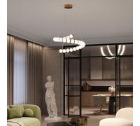Maytoni Lampada a sospensione in metallo e diffusore in vetro a led Amulet Oro 4 [EEK: G]