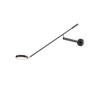 Maytoni Applique a LED Fad, nero, metallo 100 cm regolabile Maytoni