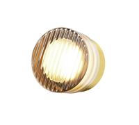 Maytoni Applique a LED OLO, ottone/ambra strutturato, Ø 13 cm CCT Maytoni
