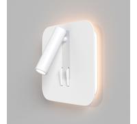 Applique Da Parete Moderno Ios 176 Alluminio Bianco Luce Led Integrato 10W