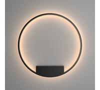 Maytoni Applique da parete grande in alluminio con diffusore a led dal design mo