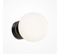 Maytoni Applique da parete moderna con diffusore a boccia in vetro piccola Basic