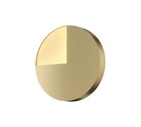 Applique Contemporanea Jupiter Alluminio Ottone 1 Luce 8W
