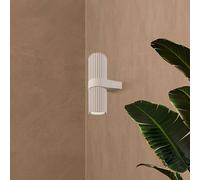 Maytoni Applique DYNAMICS, bianca, altezza 23 cm, metallo, up/down MOD326WL-02W