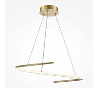 Maytoni Curve lampada sospesa 1x31 W oro MOD242PL-L33BSK