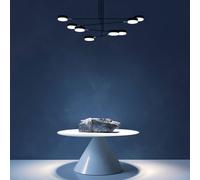 Maytoni Fad LED sospens paralumi girevoli 8 luci Maytoni