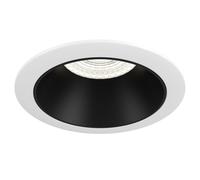Maytoni Faretto a incasso rotondo in alluminio dal design moderno Share Bianco/N