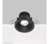 Maytoni Faretto a LED da incasso in alluminio rotondo dal design moderno Zoom Ne [EEK: G]