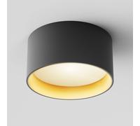 Maytoni Faretto a LED Vega, nero/oro, Ø 14 cm, 15W, alluminio C089CL-15W3K-BMG