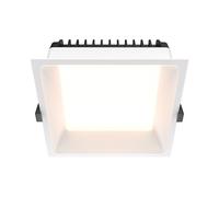 Maytoni Faretto da incasso a LED con struttura quadrata in alluminio dal design [EEK: F]
