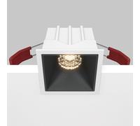 Maytoni Faretto da incasso dal design moderno con diffusore a led Alfa Bianco/Ne [EEK: G]