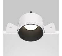 Maytoni Faretto da incasso rotondo con struttura in alluminio Share Nero 10W