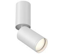 Maytoni Lampada da soffitto con faretto rotondo orientabile in alluminio Focus B