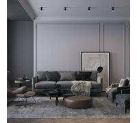 MAYTONI Moderno Faretto da Soffitto Nero, Cilindrico, Spot a Superficie, in Alluminio, Per studio, ufficio, sala, cucina, balcone, per 1 lampadina GU10 non incl.