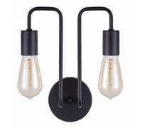 Maytoni Gilbert lampada da parete 2x60 W nero T532WL-02B